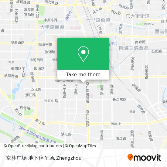 京莎广场-地下停车场 map
