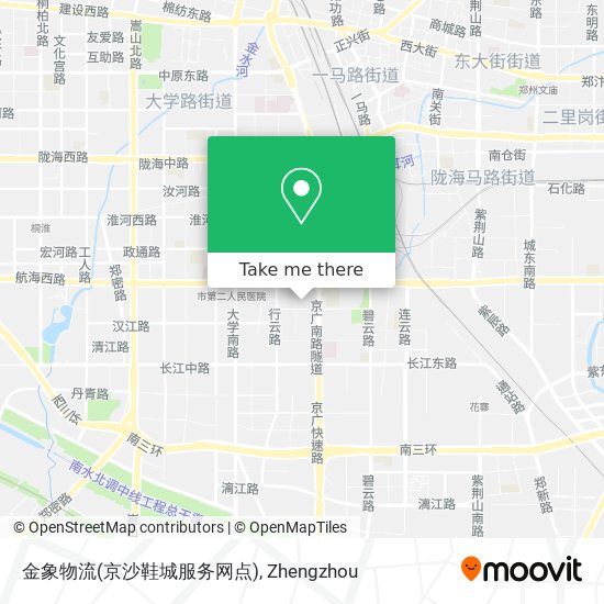 金象物流(京沙鞋城服务网点) map