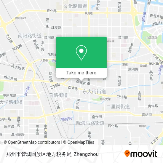 郑州市管城回族区地方税务局 map