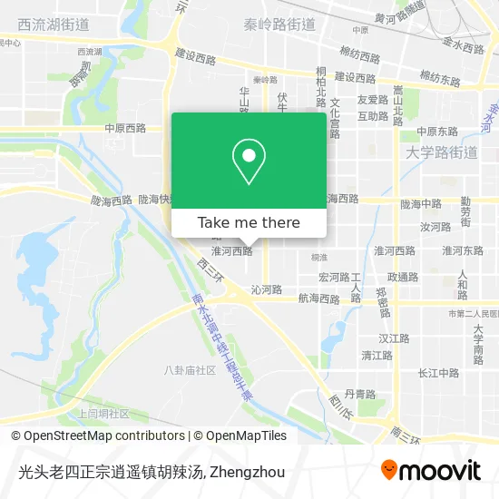 光头老四正宗逍遥镇胡辣汤 map
