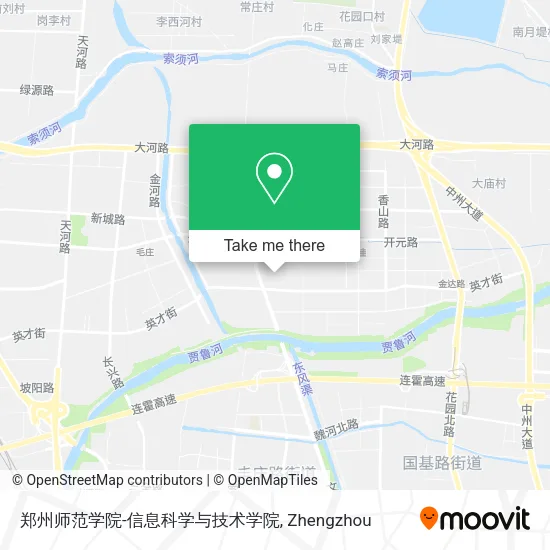 郑州师范学院-信息科学与技术学院 map