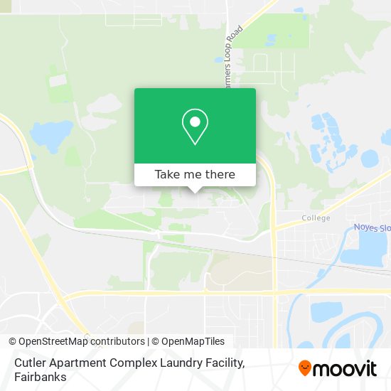 Mapa de Cutler Apartment Complex Laundry Facility