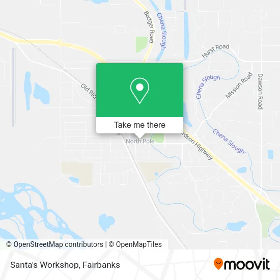 Santa's Workshop map
