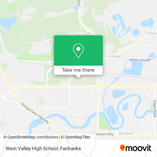West Valley High School map