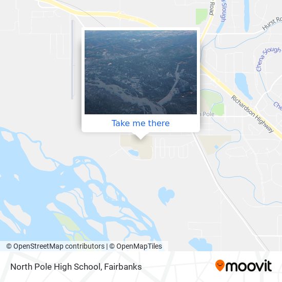 North Pole High School map