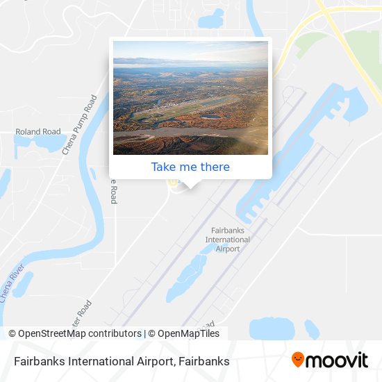 How to get to Fairbanks International Airport in South Van Horn by bus?