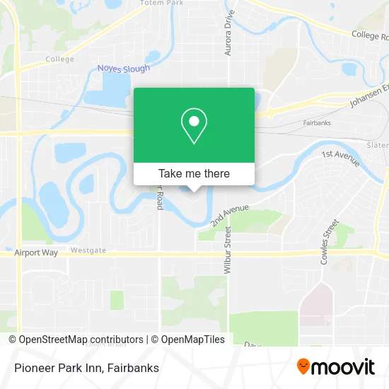 Mapa de Pioneer Park Inn