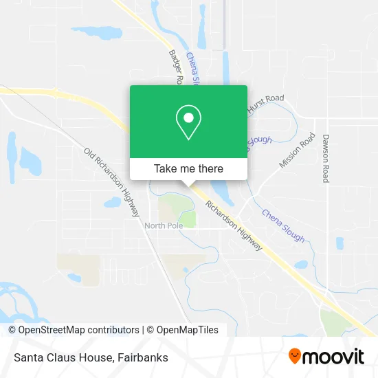 Santa Claus House map