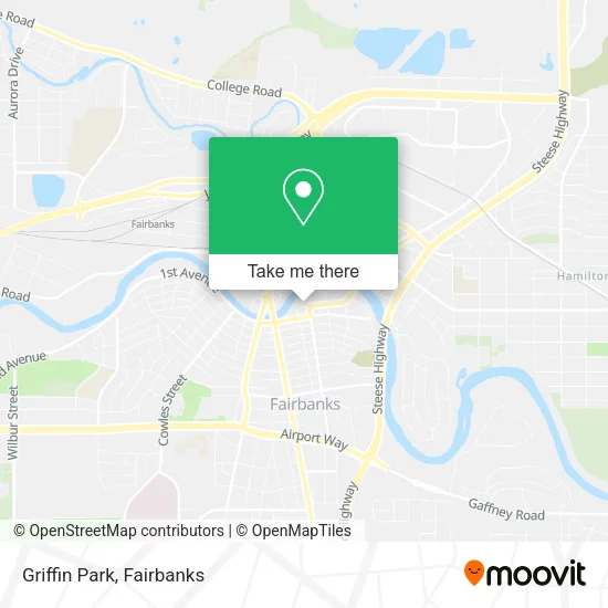 Griffin Park map