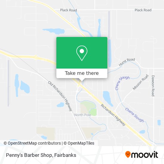 Mapa de Penny's Barber Shop