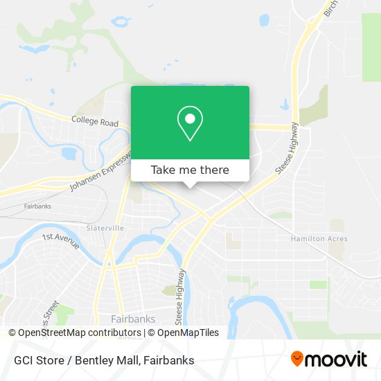 Mapa de GCI Store / Bentley Mall
