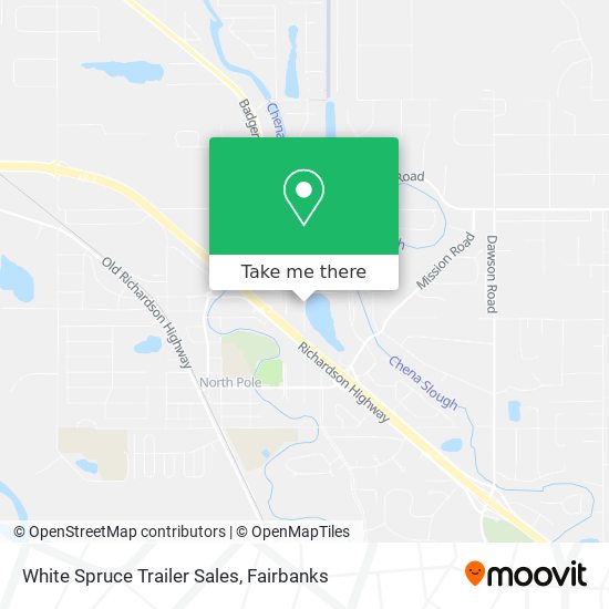 Mapa de White Spruce Trailer Sales