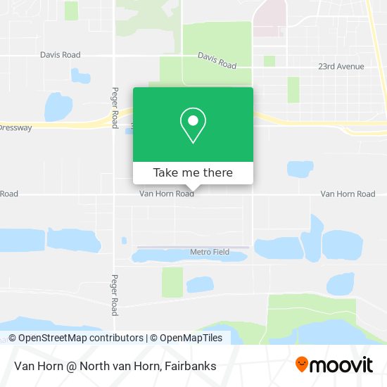 Van Horn @ North van Horn map