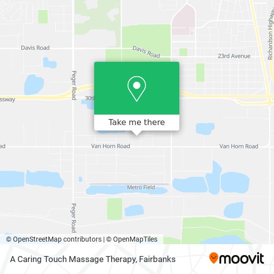 Mapa de A Caring Touch Massage Therapy