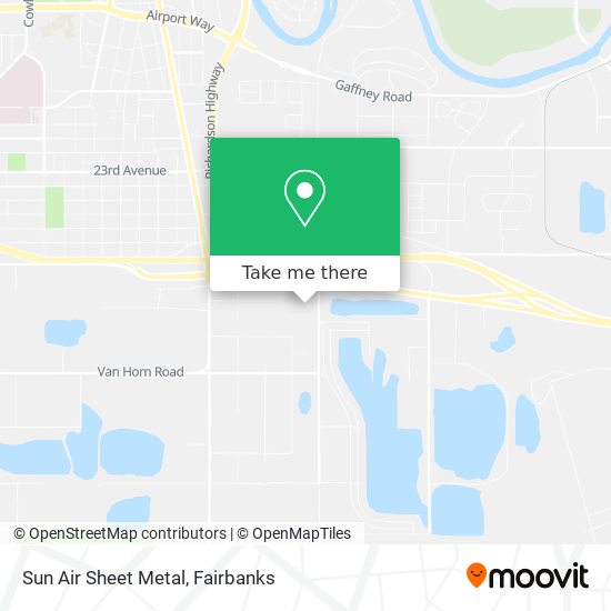 Sun Air Sheet Metal map