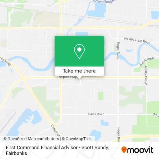 First Command Financial Advisor - Scott Bandy map