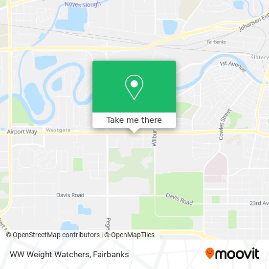 WW Weight Watchers map