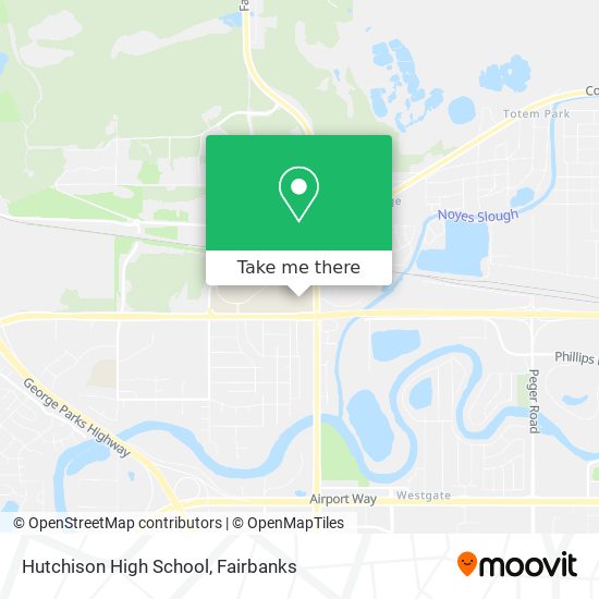 Hutchison High School map