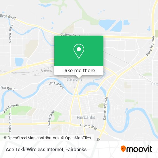 Ace Tekk Wireless Internet map