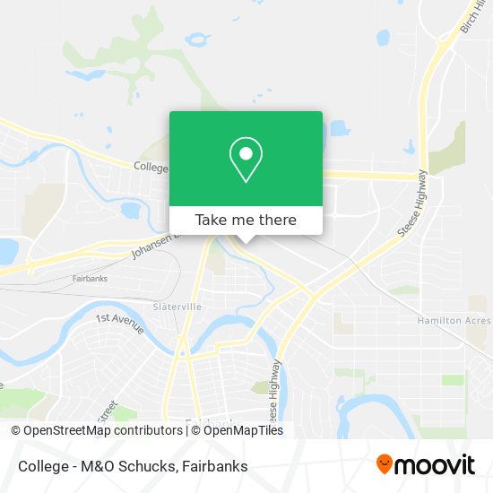College - M&O Schucks map