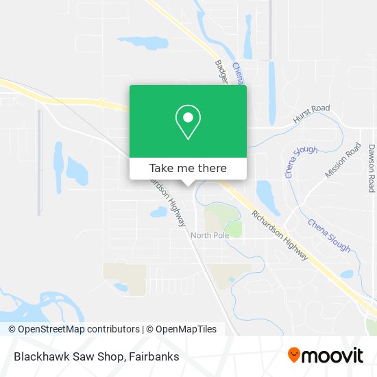 Mapa de Blackhawk Saw Shop