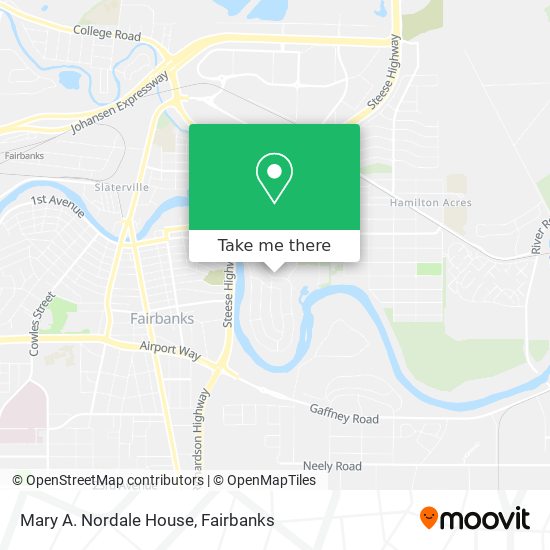 Mary A. Nordale House map