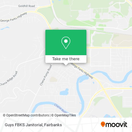 Mapa de Guys FBKS Janitorial