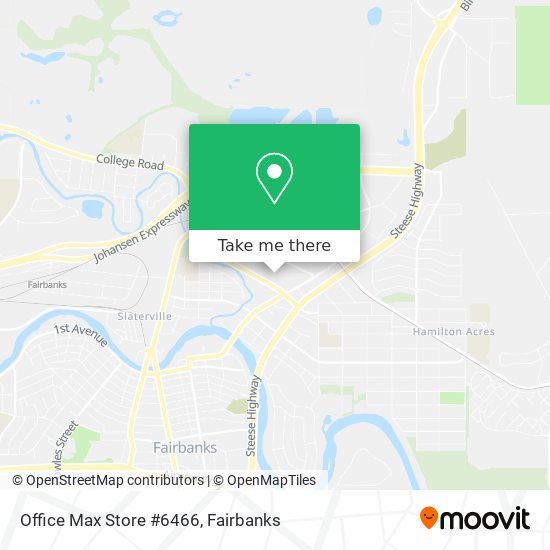 Office Max Store #6466 map