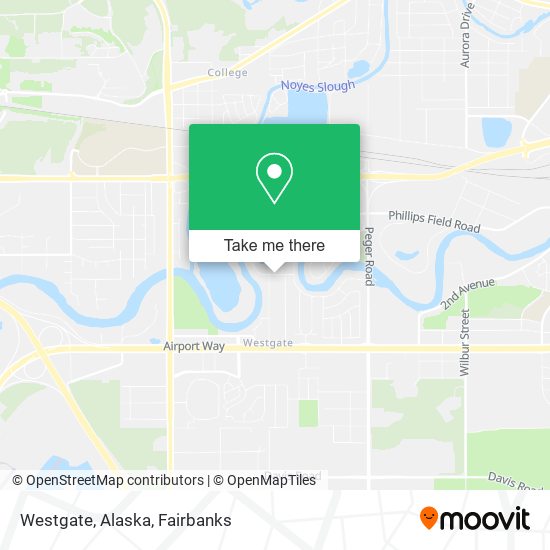Mapa de Westgate, Alaska