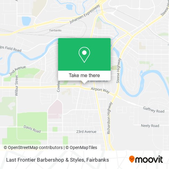 Last Frontier Barbershop & Styles map