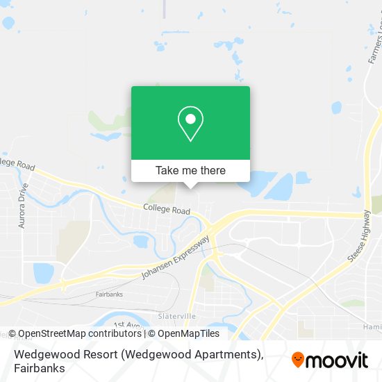 Mapa de Wedgewood Resort (Wedgewood Apartments)