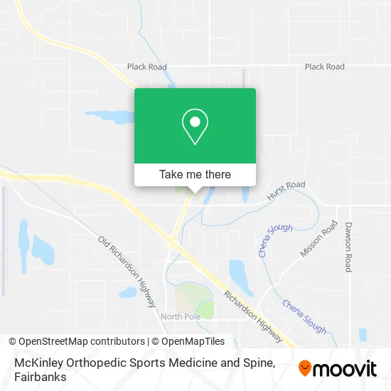 McKinley Orthopedic Sports Medicine and Spine map