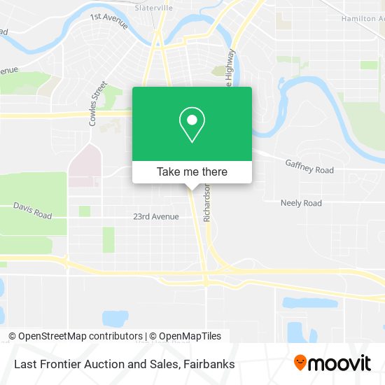 Mapa de Last Frontier Auction and Sales