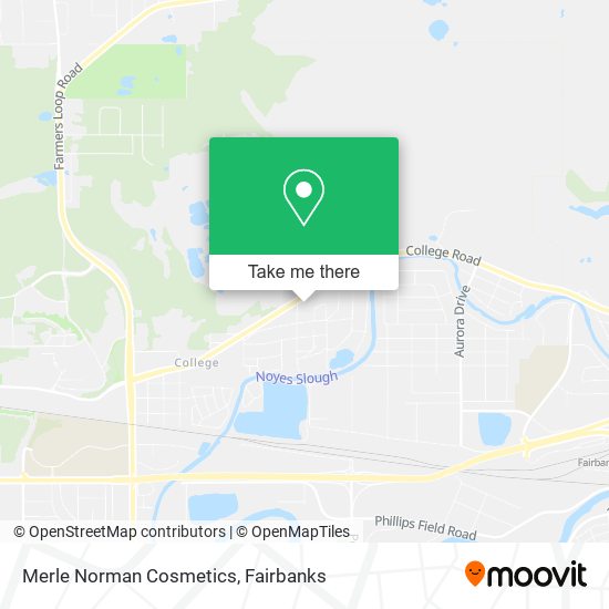 Merle Norman Cosmetics map