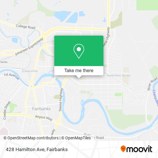 Mapa de 428 Hamilton Ave