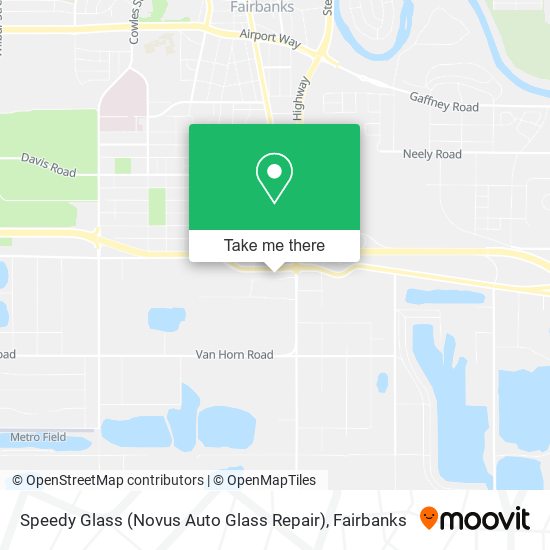 Mapa de Speedy Glass (Novus Auto Glass Repair)