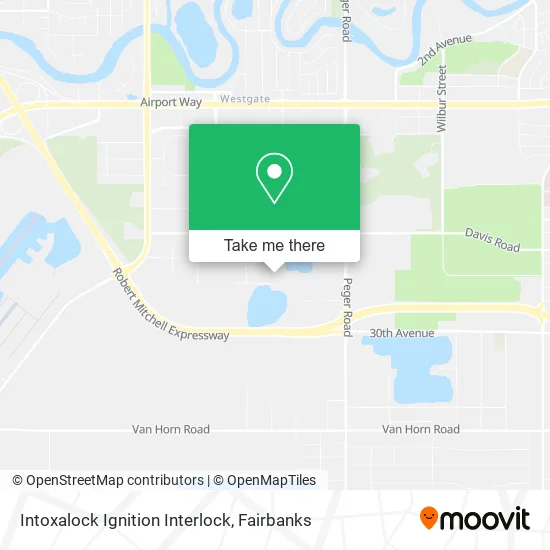 Mapa de Intoxalock Ignition Interlock
