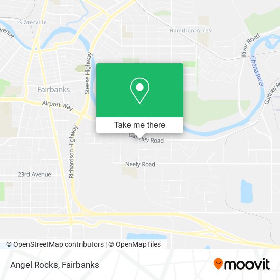 Mapa de Angel Rocks