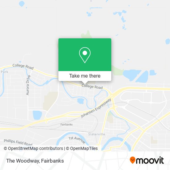 Mapa de The Woodway