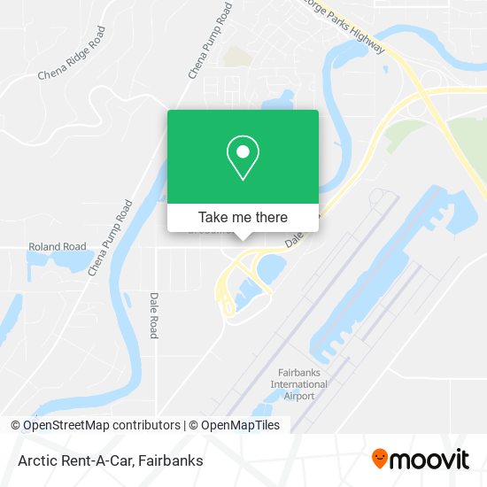 Mapa de Arctic Rent-A-Car