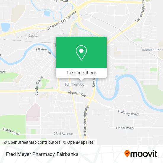 Fred Meyer Pharmacy map