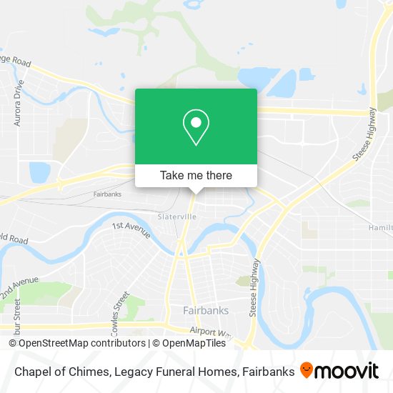 Mapa de Chapel of Chimes, Legacy Funeral Homes