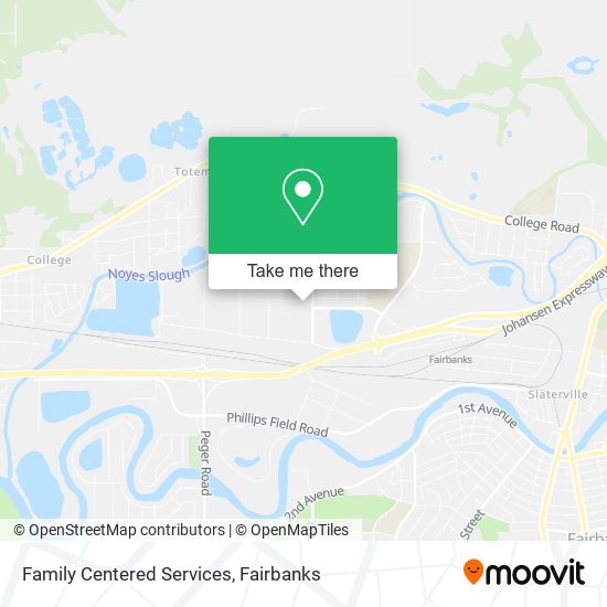 Mapa de Family Centered Services