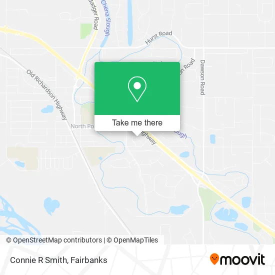 Connie R Smith map