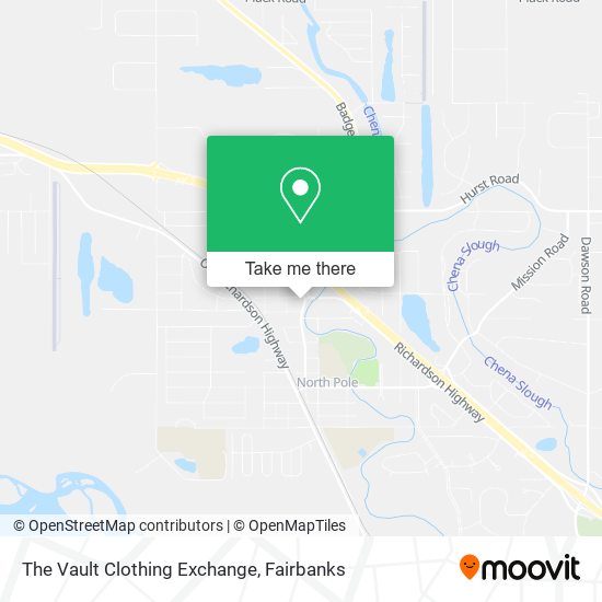The Vault Clothing Exchange map
