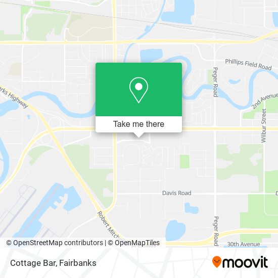 Mapa de Cottage Bar