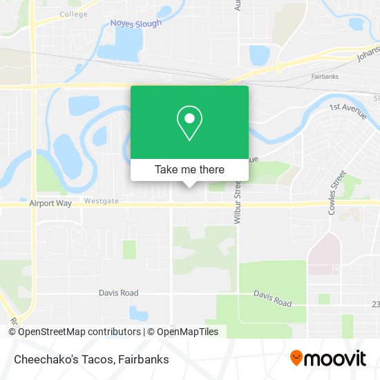 Cheechako's Tacos map