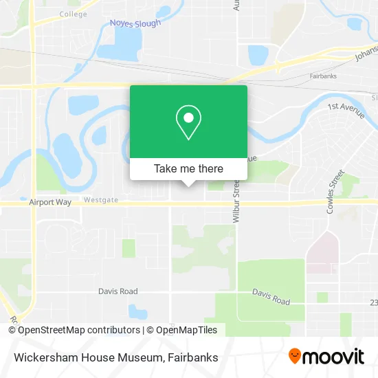 Wickersham House Museum map