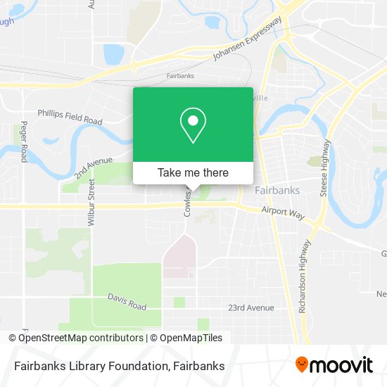 Mapa de Fairbanks Library Foundation