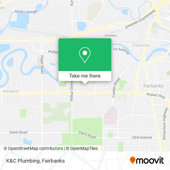 K&C Plumbing map